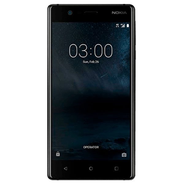 nokia 3 front black matte